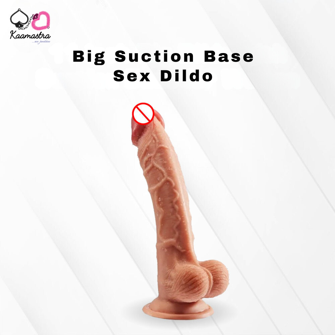 Kaamastra Big Dildo with Suction Base for Women