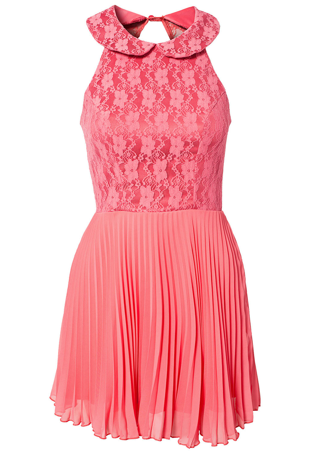 Kaamastra Woman's Pink Sleeveless Flare Dress