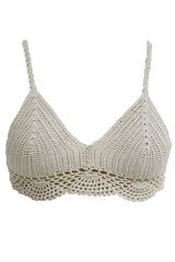 Kaamastra Beige Woolen Bralette