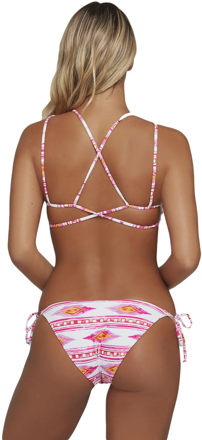 Kaamastra Pink & White Bikini for Women