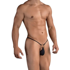 Kaamastra Black Men's G String Pouch