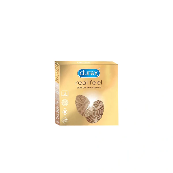 Durex Real Feel Condoms for Men 3 No's