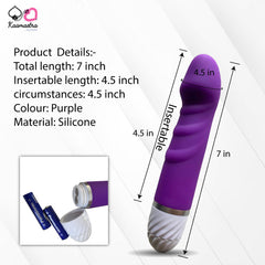 Kaamastra Purple Insertable Mini Vibrator