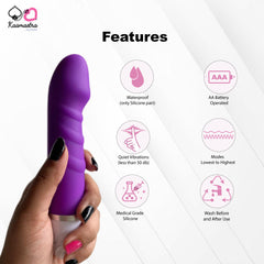 Kaamastra Purple Insertable Mini Vibrator