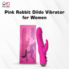 Kaamastra Pink Rabbit Dildo Vibrator for Women